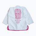 GI pro brazilské jiu-jitsu pánská kukla MANTO Balaclava white MNG982_WHT/PIN 2