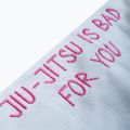 GI pro brazilské jiu-jitsu pánská kukla MANTO Balaclava white MNG982_WHT/PIN 5