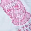 GI pro brazilské jiu-jitsu pánská kukla MANTO Balaclava white MNG982_WHT/PIN 6
