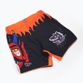 MANTO Diablo pánské tréninkové šortky černo-oranžové MNS507_BLK 3