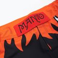 MANTO Diablo pánské tréninkové šortky černo-oranžové MNS507_BLK 5