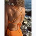 Dámské jednodílné plavky Clap Dwuwarstwowy Wiązany summer orange 3