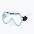 Dětská šnorchlovací souprava AQUA-SPEED Enzo + Evo maska + trubice + světle modrá taška 2