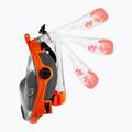 Celoobličejová šnorchlovací maska AQUA-SPEED Spectra 2.0 černá/oranžová 5