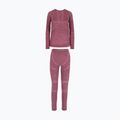 Dámský komplet termoprádla Viking Lan Pro claret/light pink