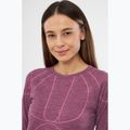 Dámská termoakční mikina Viking Lan Pro claret/light pink 4