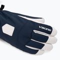 Pánské lyžařské rukavice Viking Sven Ski navy/white leather 5