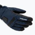 Pánské lyžařské rukavice Viking Lars Ski navy/black leather 5