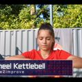 Posilovací kolečko k posílení břicha Pure2Improve 2W1 Ab Wheel/Kettlebell černé 4303 6
