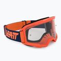 Cyklistické brýle Leatt Vizion 2.5 orange/clear