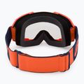 Cyklistické brýle Leatt Vizion 2.5 orange/clear 3