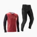 Pánský cyklistický komplet Leatt Ride Kit MTB 1.0 dusty red