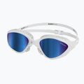 Plavecké brýle BuddySwim OzeanX Mirror white / blue