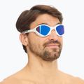 Plavecké brýle BuddySwim OzeanX Mirror white / blue 7