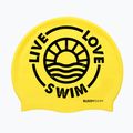 Plavecká čepice BuddySwim LLS2 Silicone yellow