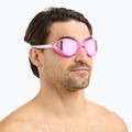 Plavecké brýle BuddySwim OzeanX Mirror pink/white/iridium 4