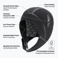 Neoprenová čepice BuddySwim Ultra Warmth 3.5 mm black 3