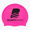 Plavecká čepice BuddySwim BLogo Silicone pink