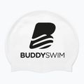 Plavecká čepice BuddySwim BLogo Silicone white