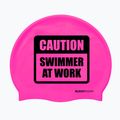 Plavecká čepice BuddySwim CSW Silicone pink