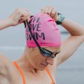 Plavecká čepice BuddySwim CSW Silicone pink 2
