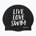 Plavecká čepice BuddySwim LLS Silicone black