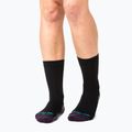Dámské ponožky Bridgedale Lightweight Merino Performance Boot Original black/purple 5