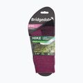 Dámské ponožky Bridgedale Lightweight Merino Performance Boot Original berry 4