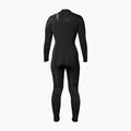 Dámský plavecký neopren Xcel Comp 4/3 mm Full black/black palm/monstera print 2