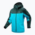 Pánská bunda do deště Arcteryx Alpha blue tetra/pytheas 7