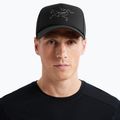 Kšiltovka Arcteryx Bird Trucker Curved cap black 5