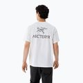 Pánské tričko Arcteryx Kragg Sl Cotton Bird Word white light/black 3
