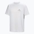 Pánské tričko Arcteryx Kragg Sl Cotton Bird Word white light/black 6
