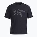 Pánské tričko Arc'teryx Cormac Logo SS black heather