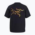 Pánské tričko Arcteryx Kragg Cotton Logo 24k black 2