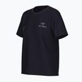 Dámské tričko Arc'teryx Kragg Sl Cotton Emblem Crew black 3