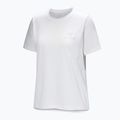 Dámské tričko Arcteryx Kragg Sl Cotton Emblem Crew white light 6
