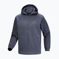 Pánská trekingová fleecová mikina Arcteryx Emblem Fleece Full-Zip Hoody dark stratus 6