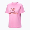 Dámské tričko Arcteryx Kragg SL Cotton Heatmap Crew pineberry 5