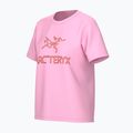 Dámské tričko Arcteryx Kragg SL Cotton Heatmap Crew pineberry 3