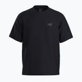 Pánské tričko na lezení Arcteryx Kragg Cotton Emblem Crew SS black 7