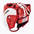 Boxerská helma Rival Amateur Competition Headgear red/white 3