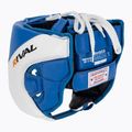 Boxerská helma Rival Amateur Competition Headgear blue/white 3