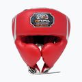 Boxerská helma Rival RHG100 Professional Headgear red/silver