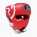 Boxerská helma Rival RHG100 Professional Headgear red/silver 2