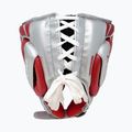 Boxerská helma Rival RHG100 Professional Headgear red/silver 3
