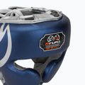 Boxerská helma Rival RHG100 Professional Headgear blue/silver 4