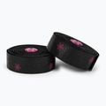 Omotávka na řídítka SUPACAZ Super Sticky Kush Galaxy neon pink/pink star plugs 2