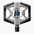 Crankbrothers Double Shot 2 černé/stříbrné/modré pedály na kolo 5