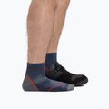 Pánské ponožky Darn Tough Light Hiker 1/4 Sock Cushion denim 3